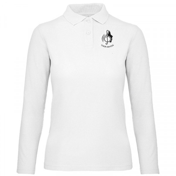 CHOR AM ESG Damen Konzert-Poloshirt Langarm