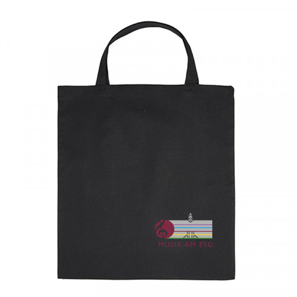 MUSIK AM ESG Baumwolltasche schwarz