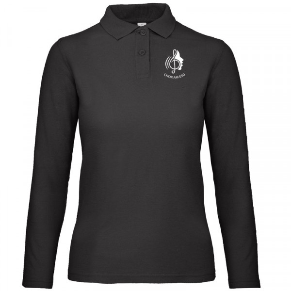 CHOR AM ESG Damen Konzert-Poloshirt Langarm